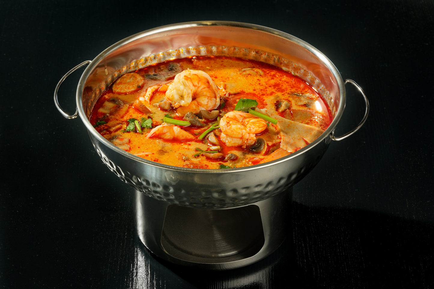 TOM YUM WITH SHRIMP