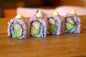 URAMAKI CRISPY CHICKEN WITH YUKARI RICE 4PCS