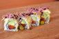 SALMON URAMAKI WITH WASABI PEAS 4PCS