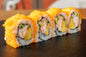 URAMAKI SHRIMP AND TOBIKO 4PCS