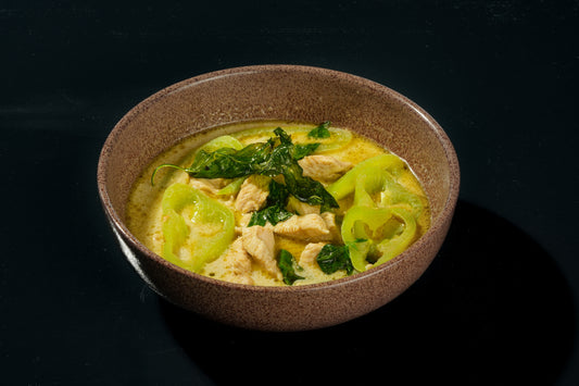 ЗЕЛЕНО КЪРИ С ТЕЛЕШКО